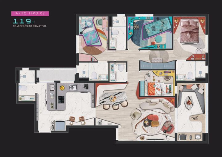 Horizon VEGUS, apartamento em Centro, Guarulhos
