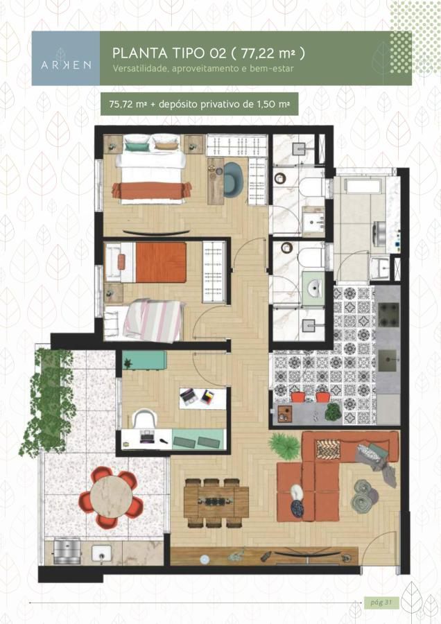 Apartamento em Shopping Maia, Shopping Maia, Guarulhos