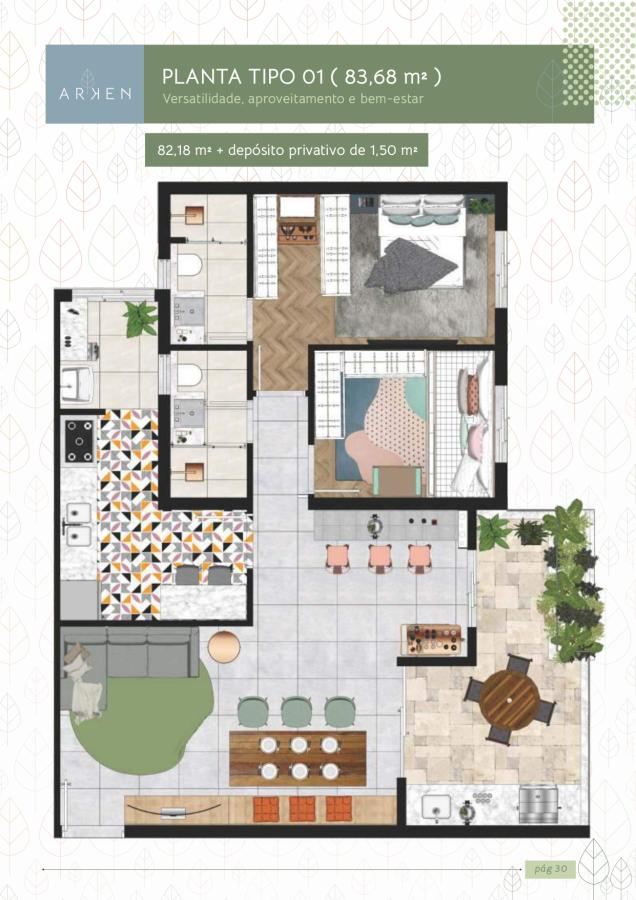 Arken, apartamento em Shopping Maia, Guarulhos
