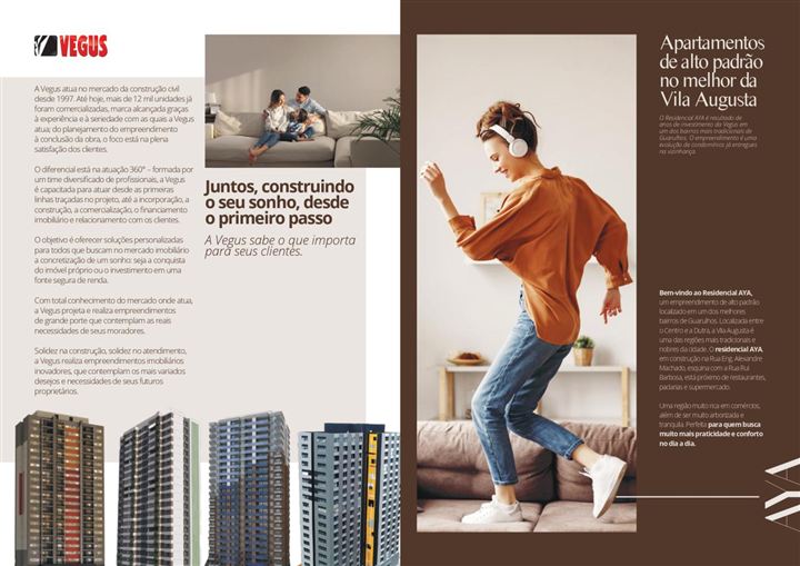 AYA, apartamento em Vila Augusta, Guarulhos